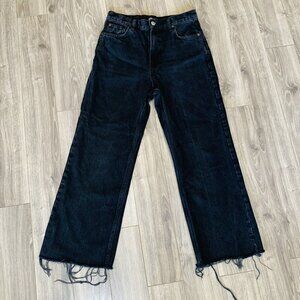 Zara Black Flare & Wide Leg Jeans